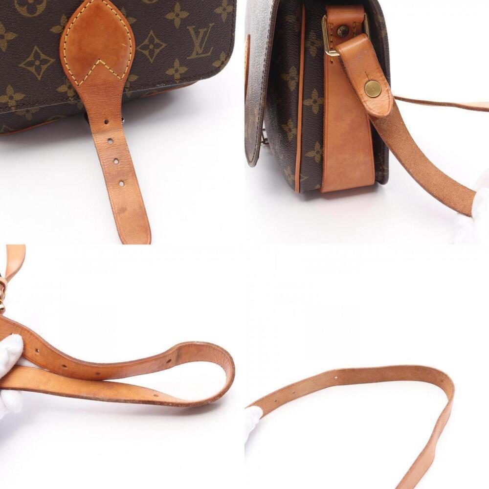 LOUIS VUITTON Authentic Brown Monogram Leather Shoulder Bag - Picture 11 of 11